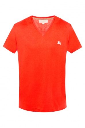 T-shirt with an embroidered pattern, zdjęcie 1 T-shirt with an embroidered pattern od Burberry